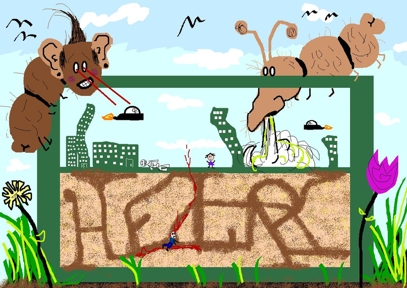 Illustration for article titled 90 Visions of Future in MS Paint are Terrifying, Insane